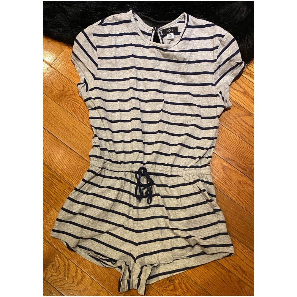 UO BDG striped romper